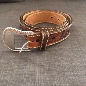 Tony Lama Leather Belt